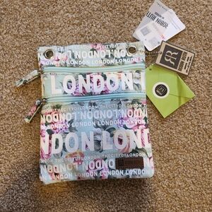 Robin Ruth London Floral Crossbody Bag in Mint